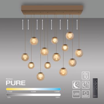 Lampă cu pendul PURE POPUP 2590-97 2200-5000k 13x3W/LED 3050lm ip20 de la Paul Neuhaus