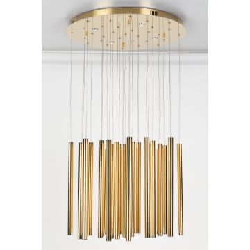 Lampă cu pendul ORGANIC P0242D 3000k 33x1w+4x3w/led 2200lm ip20 de la Maxlight