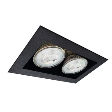 Lumină îngropată deasupra plafonului Cage 3034 2x10W/GU10 IP20 de la Antigo
