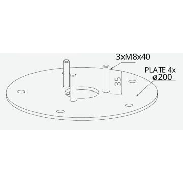 Bază ACCESSORIES 3080GA de la Norlys