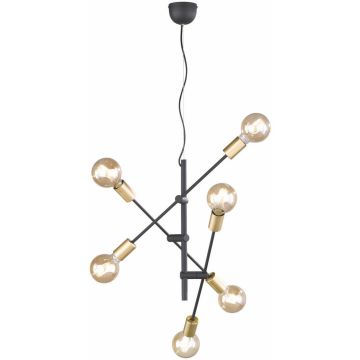 Lampă cu pendul CROSS 306700632 6x28w/e27 ip20 de la Trio