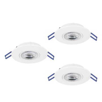 Lumină îngropată deasupra plafonului GEDREZ 300184 2700K, 4000K, 6500K 3x4.9W/LED 1560lm ip20 de la Eglo