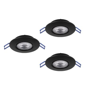 Lumină îngropată deasupra plafonului GEDREZ 300188 2700K, 4000K, 6500K 3x4.9W/LED 1560lm ip20 de la Eglo