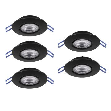 Lumină îngropată deasupra plafonului GEDREZ 300189 2700K, 4000K, 6500K 5x4.9W/LED 2600lm ip20 de la Eglo