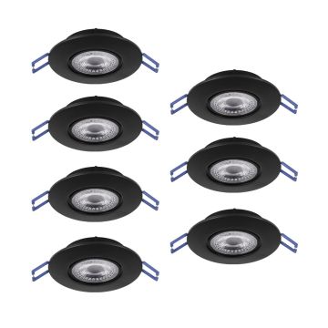 Lumină îngropată deasupra plafonului GEDREZ 300191 2700K, 4000K, 6500K 7x4.9W/LED 3640lm ip20 de la Eglo