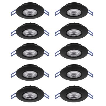 Lumină îngropată deasupra plafonului GEDREZ 300192 2700K, 4000K, 6500K 10x4.9W/LED 5200lm ip20 de la Eglo