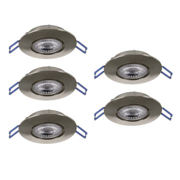Lumină îngropată deasupra plafonului GEDREZ 300194 2700K, 4000K, 6500K 5x4.9W/LED 2600lm ip20 de la Eglo