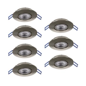 Lumină îngropată deasupra plafonului GEDREZ 300195 2700K, 4000K, 6500K 7x4.9W/LED 3640lm ip20 de la Eglo