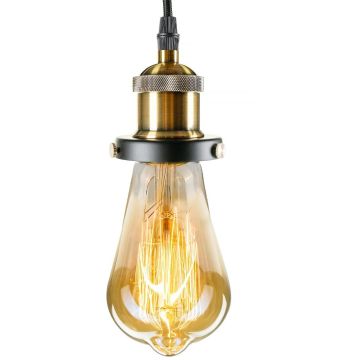 Lampă cu pendul INDUSTRIAL CHIC LA001/P_brass 1x60W/E27 IP20 de la Altavola Design