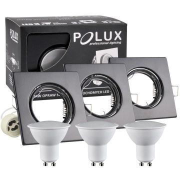 Lumină îngropată deasupra plafonului OLIN 305879 3000K 1x3,5W/GU10 250LM IP20 de la Polux