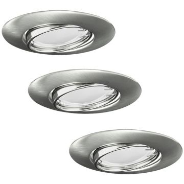 Lumină îngropată deasupra plafonului OLIN 306203 3000K 1x3,5W/GU10 250LM IP20 de la Polux