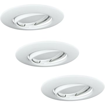 Lumină îngropată deasupra plafonului OLIN 306210 3000K 1x3,5W/GU10 250LM IP20 de la Polux