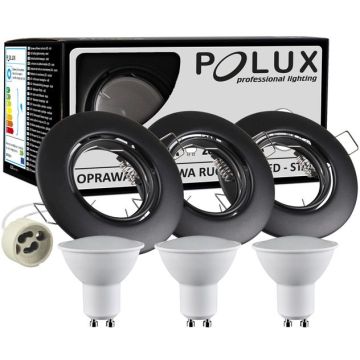 Lumină îngropată deasupra plafonului OLIN 306227 3000K 1x3,5W/GU10 250LM IP20 de la Polux