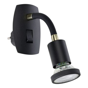Aplique de perete cu priză PARRINI 300912 1x4.5W/GU10 ip20 de la Eglo