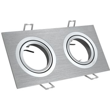 Lumină îngropată deasupra plafonului SOUTH 302151 2x8W/GU10 IP20 de la Polux