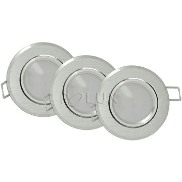 Lumină îngropată deasupra plafonului SUN 305275 3000K 1x3,5W/GU10 250LM IP20 de la Polux