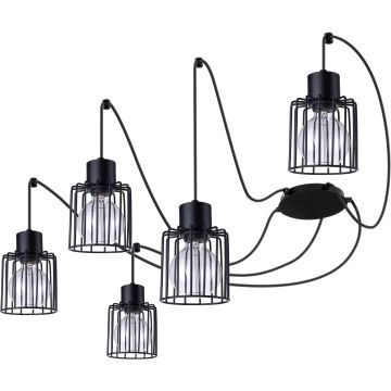 Lampă cu pendul LUTO 31130 5x60W/E27 de la Sigma Lighting