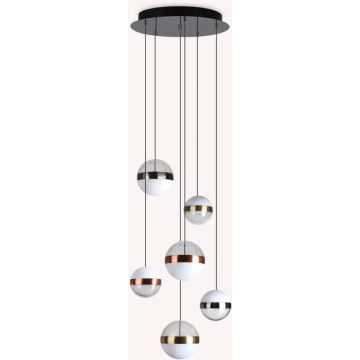 Lampă cu pendul GALAXY 321172 6x58W/LED ip20 de la Ideal Lux