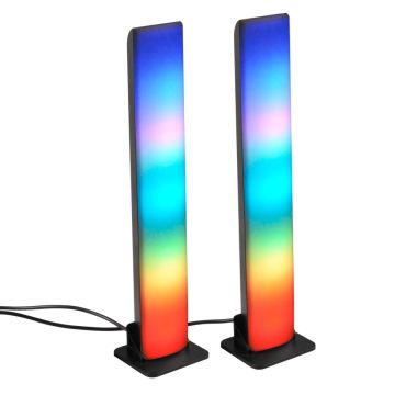Lampă de birou GAMER 326591 RGBW 2x5W/LED IP20 de la Polux