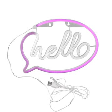 Neon HELLO 327147 1x3W/LED IP20 de la Polux