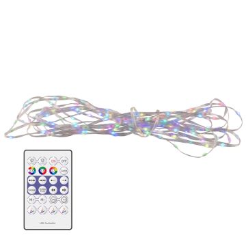 Lanț de lumină LED CHAIN 324405 RGB 1x10W/LED IP65 de la Polux