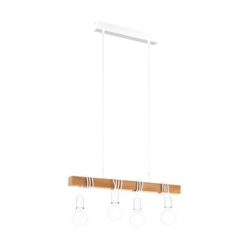 Lampă cu pendul TOWNSHEND 33164 4x60W/E27 de la Eglo