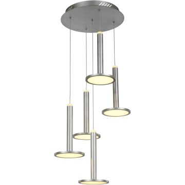 Lampă cu pendul Oliver MD17033012-5A S.NICK 3000K 5x60W/LED 3360lm IP20 de la Italux