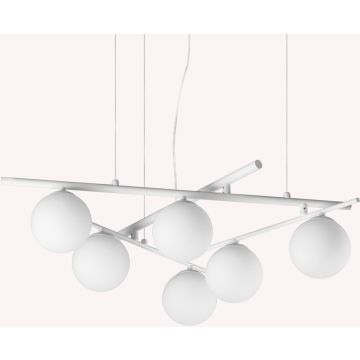 Lampă cu pendul ATLAS 352053 6x4W/G9 ip20 de la Ideal Lux