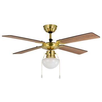 Ventilator FORTALEZA 35123 1x60W/E27 IP20 de la Eglo
