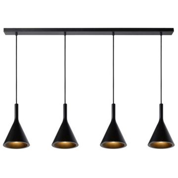 Lampă cu pendul GIPSY 35410/04/30 4x25w/e27 ip20 de la Lucide