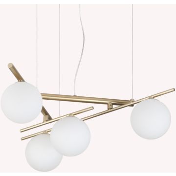 Lampă cu pendul ATLAS 365107 4x4W/G9 ip20 de la Ideal Lux