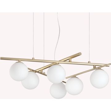 Lampă cu pendul ATLAS 365121 6x4W/G9 ip20 de la Ideal Lux