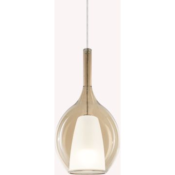 Lampă cu pendul KALIQUE 360003 1x42W/E27 ip20 de la Ideal Lux