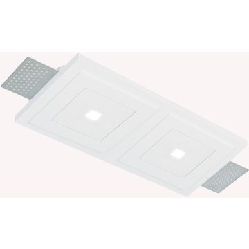 Lumină îngropată deasupra plafonului ZEPHYR 361307 2x24W/LED ip20 de la Ideal Lux