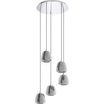 Lampă cu pendul ALBARINO 39668 5x40W/E27 IP20 de la Eglo
