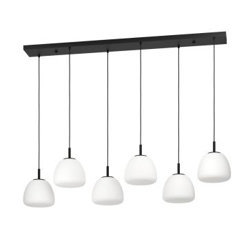 Lampă cu pendul BALMES 390203 6x40W/E27 IP20 de la Eglo