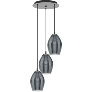 Lampă cu pendul ESTANYS 39565 3x60W/E27 IP20 de la Eglo