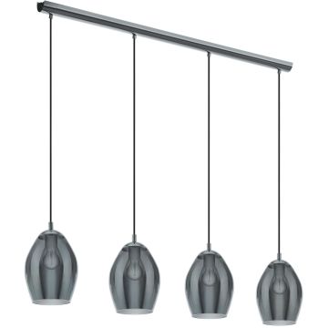 Lampă cu pendul ESTANYS 39566 4x60W/E27 IP20 de la Eglo
