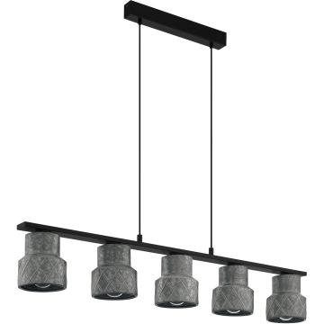 Lampă cu pendul HILCOTT 39855 5x40W/E27 de la Eglo