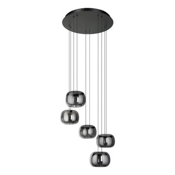 Lampă cu pendul HORTUNAS 390434 3000K 5x5.8W/LED ip20 de la Eglo