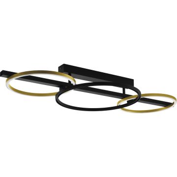 Lampă de tavan LANACERA 390086 3000K 2X12,5W/LED 3600LM/2250LM IP20 de la Eglo