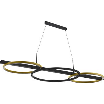 Lampă cu pendul LANACERA 390087 3000K 2X12,5W/LED 3600LM/2250LM IP20 de la Eglo