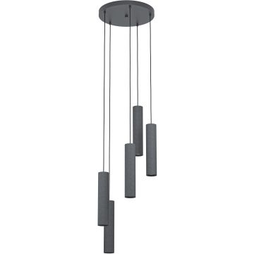 Lampă cu pendul MENTALONA 39823 3000K 5x4,5W/GU10/LED 345LM IP20 de la Eglo