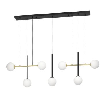 Lampă cu pendul PAZ 390178 7x40W/E14 IP20 de la Eglo
