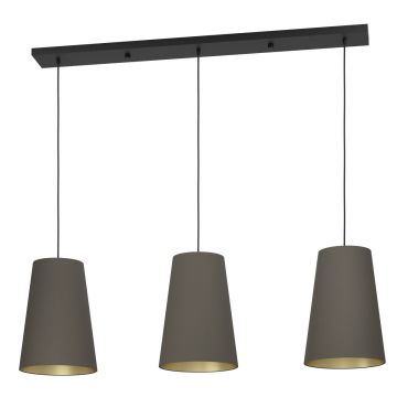 Lampă cu pendul PETROSA 390196 3x40W/E27 IP20 de la Eglo