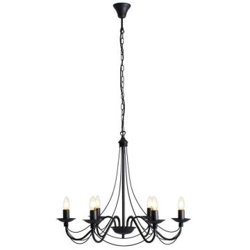 Candelabru ROŻA 397K1 6x40W/E14 de la Aldex