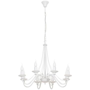 Candelabru RÓŻA 397P 8x10W/E14 IP20 de la Aldex