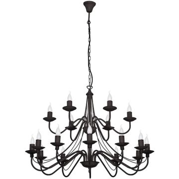 Candelabru RÓŻA 397S1 18x10W/E14 IP20 de la Aldex