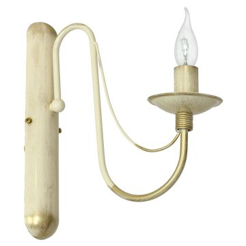 Aplique de perete RÓŻA KREMOWA 397C9 1x40W/E14 de la Aldex