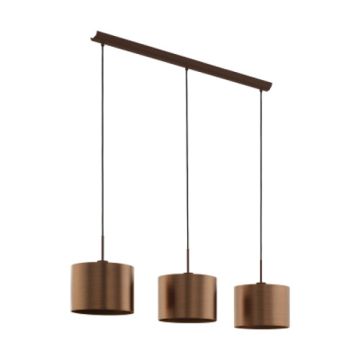 Lampă cu pendul SAGANTO 1 39357 3x60W/E27 de la Eglo